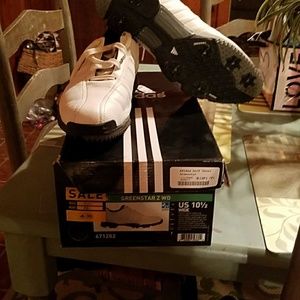 Men's 10.5 wide Adidas Golf Shoes